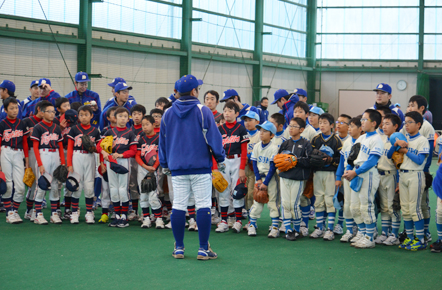 Baseball clinic for kids