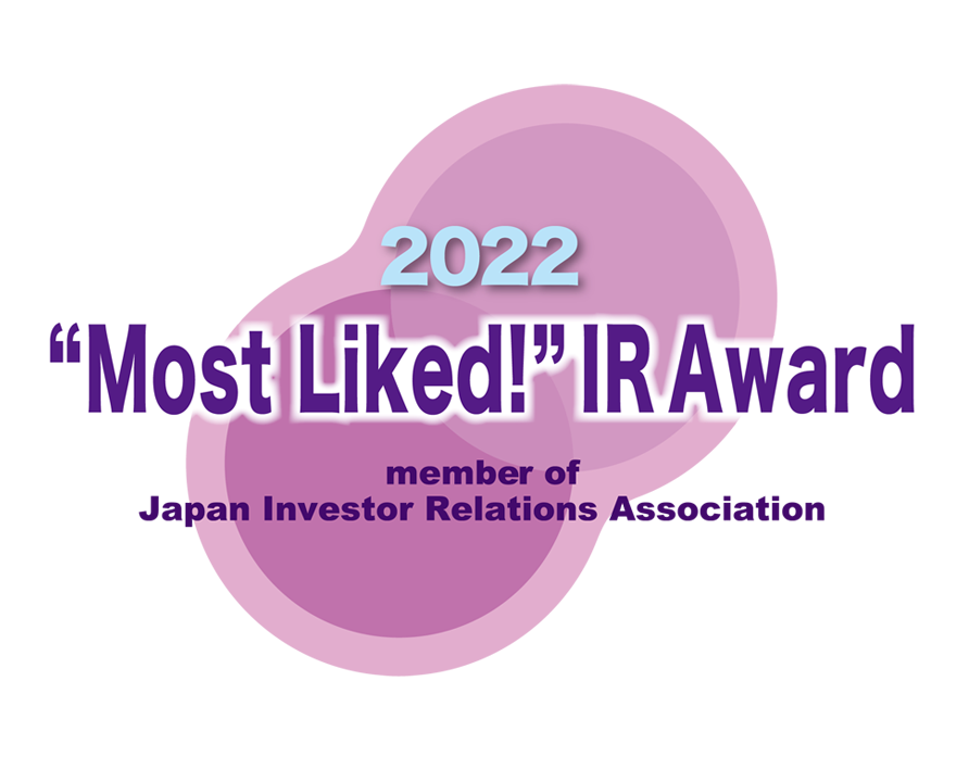 2022 "Most Liked!" IR Award