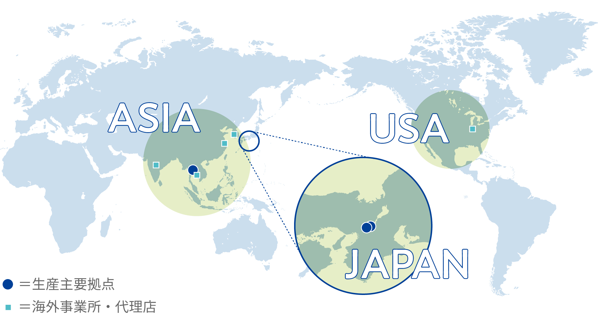 国内外拠点一覧
