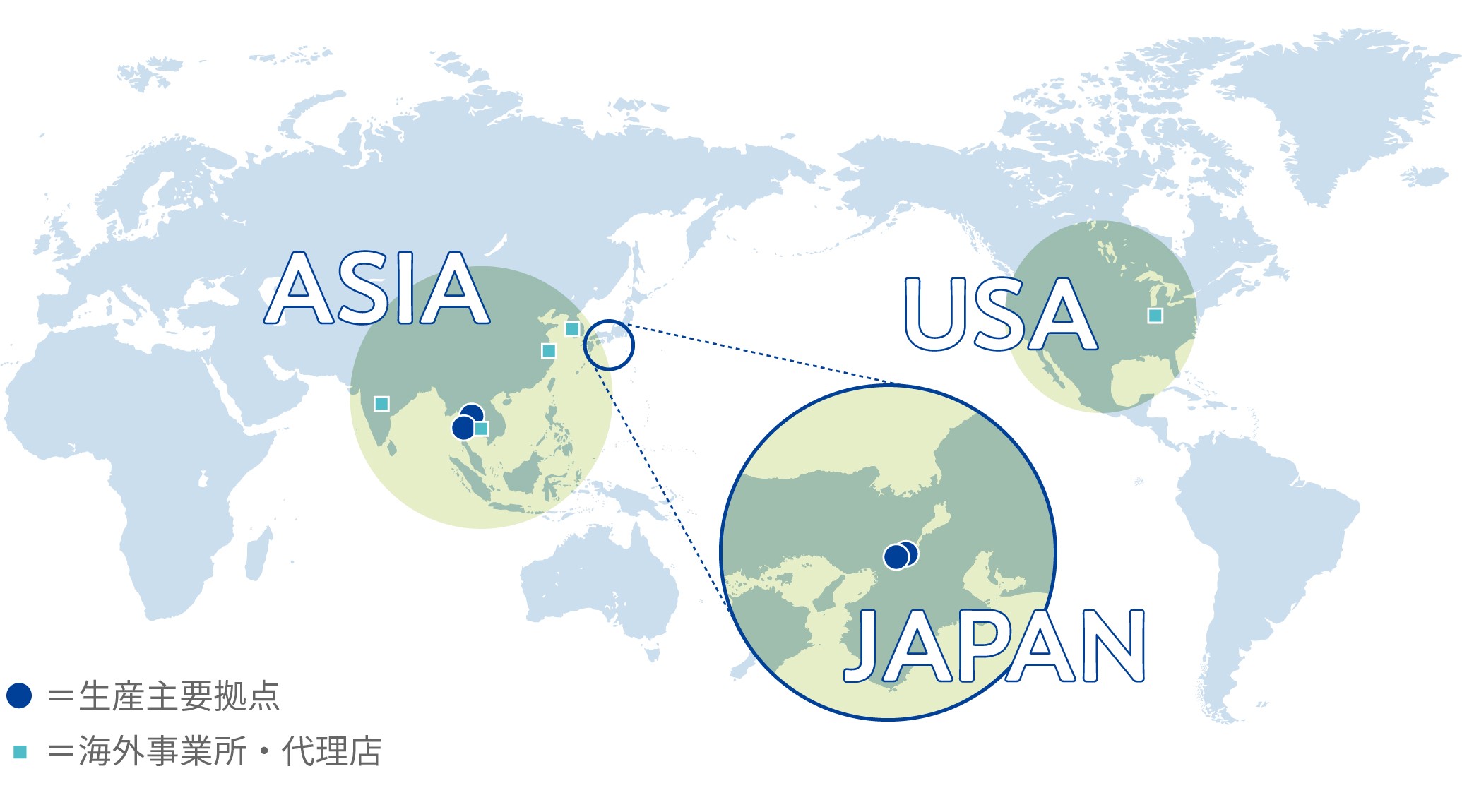 国内外拠点一覧